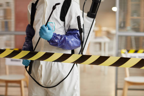 Professional Blood Cleanup technician working in Strang, NE